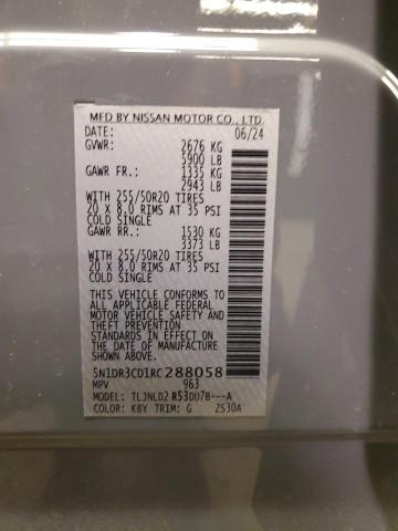 2024 NISSAN PATHFINDER #3280534155