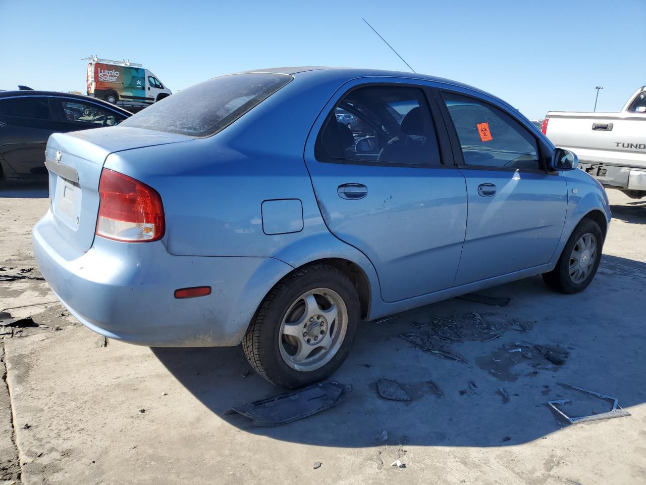 Lot #3026276322 2005 CHEVROLET AVEO BASE