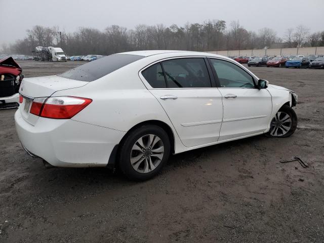 HONDA ACCORD LX 2014 white  gas 1HGCR2F39EA090199 photo #4