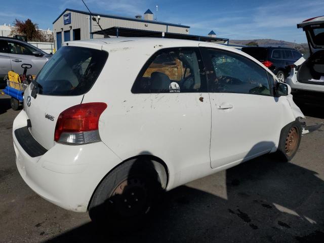 TOYOTA YARIS 2010 white  gas JTDJT4K36A5280960 photo #4