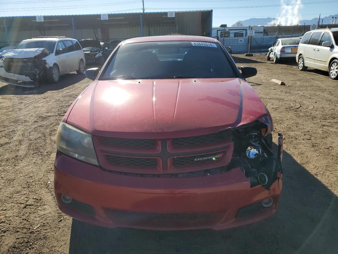 Lot #3024241807 2014 DODGE AVENGER R/