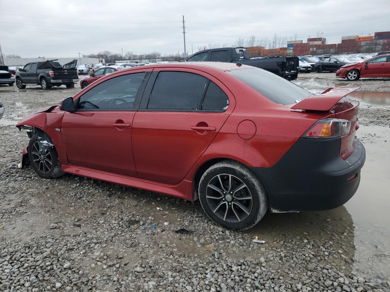 Lot #3051311666 2017 MITSUBISHI LANCER ES