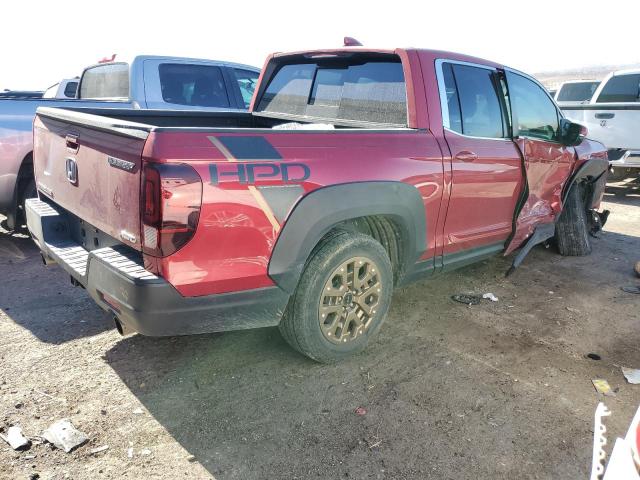 HONDA RIDGELINE 2022 red  gas 5FPYK3F58NB000376 photo #4