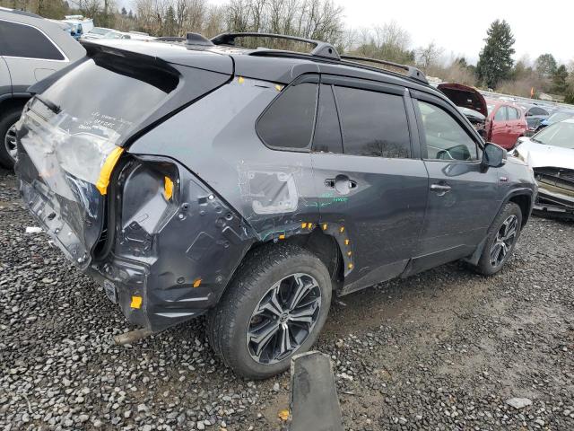 TOYOTA RAV4 PRIME 2021 gray  hybrid engine JTMEB3FVXMD011672 photo #4