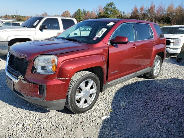 GMC TERRAIN SL 2017 burgundy  flexible fuel 2GKALMEK9H6165680 photo #1