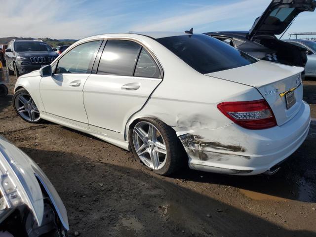 MERCEDES-BENZ C 350 2010 white  gas WDDGF5GB6AR088816 photo #3