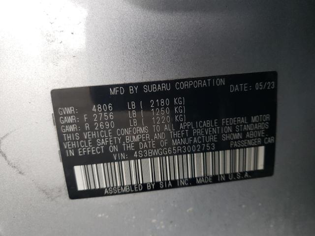2024 SUBARU LEGACY SPO 4S3BWGG65R3002753