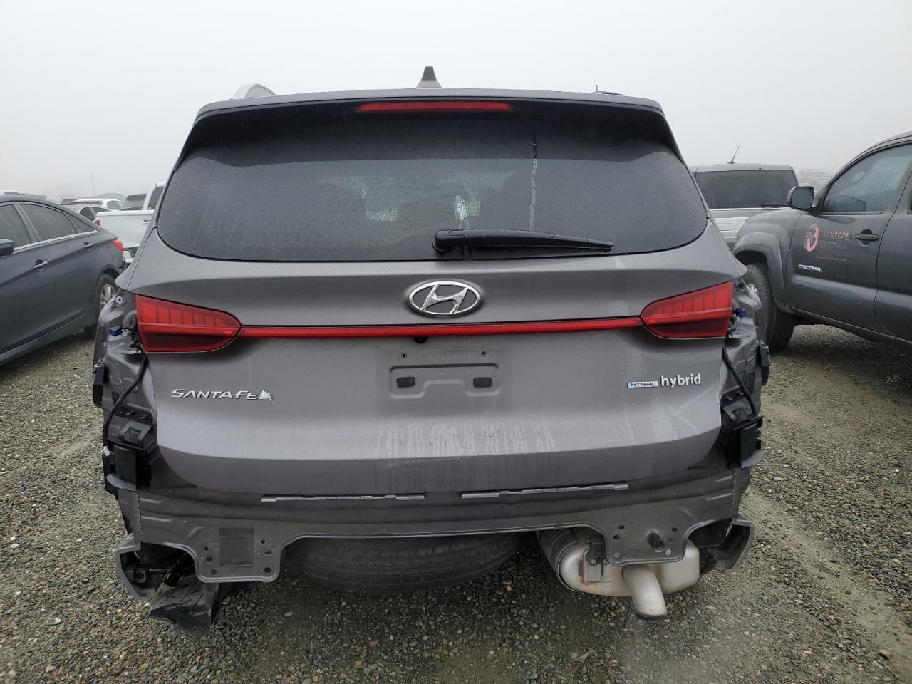 Lot #3028611930 2021 HYUNDAI SANTA FE S