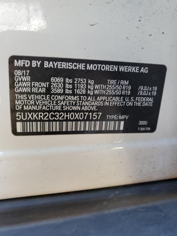 Lot #3033260848 2017 BMW X5 SDRIVE3