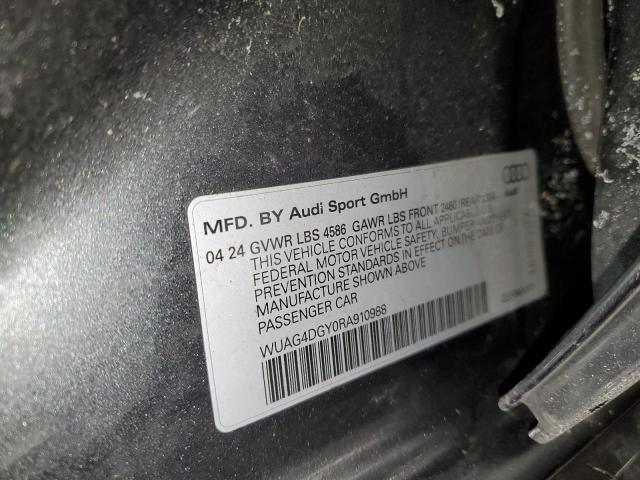 2024 AUDI RS3 WUAG4DGY0RA910988