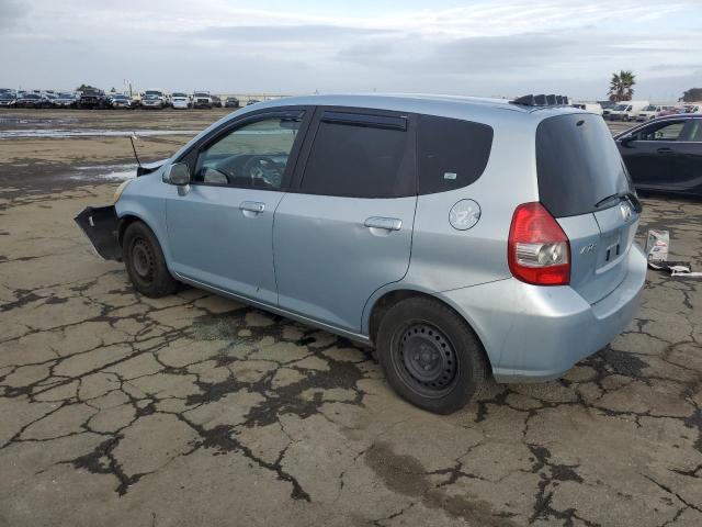 HONDA FIT 2007 blue  gas JHMGD37477S061646 photo #3