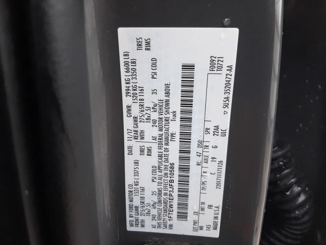 2018 FORD F150 SUPER - 1FTEW1EP3JFB10586