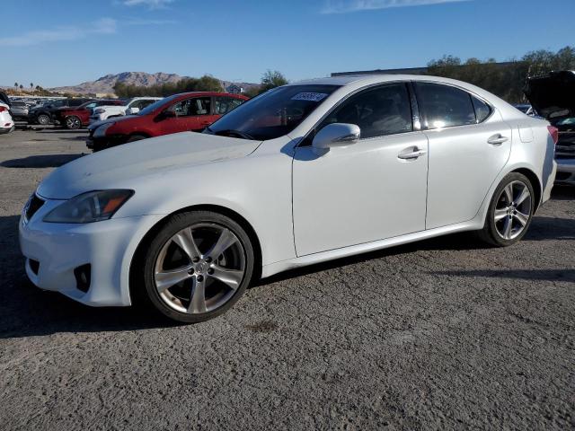 LEXUS IS 250 2013 white sedan 4d gas JTHBF5C25D5190452 photo #1