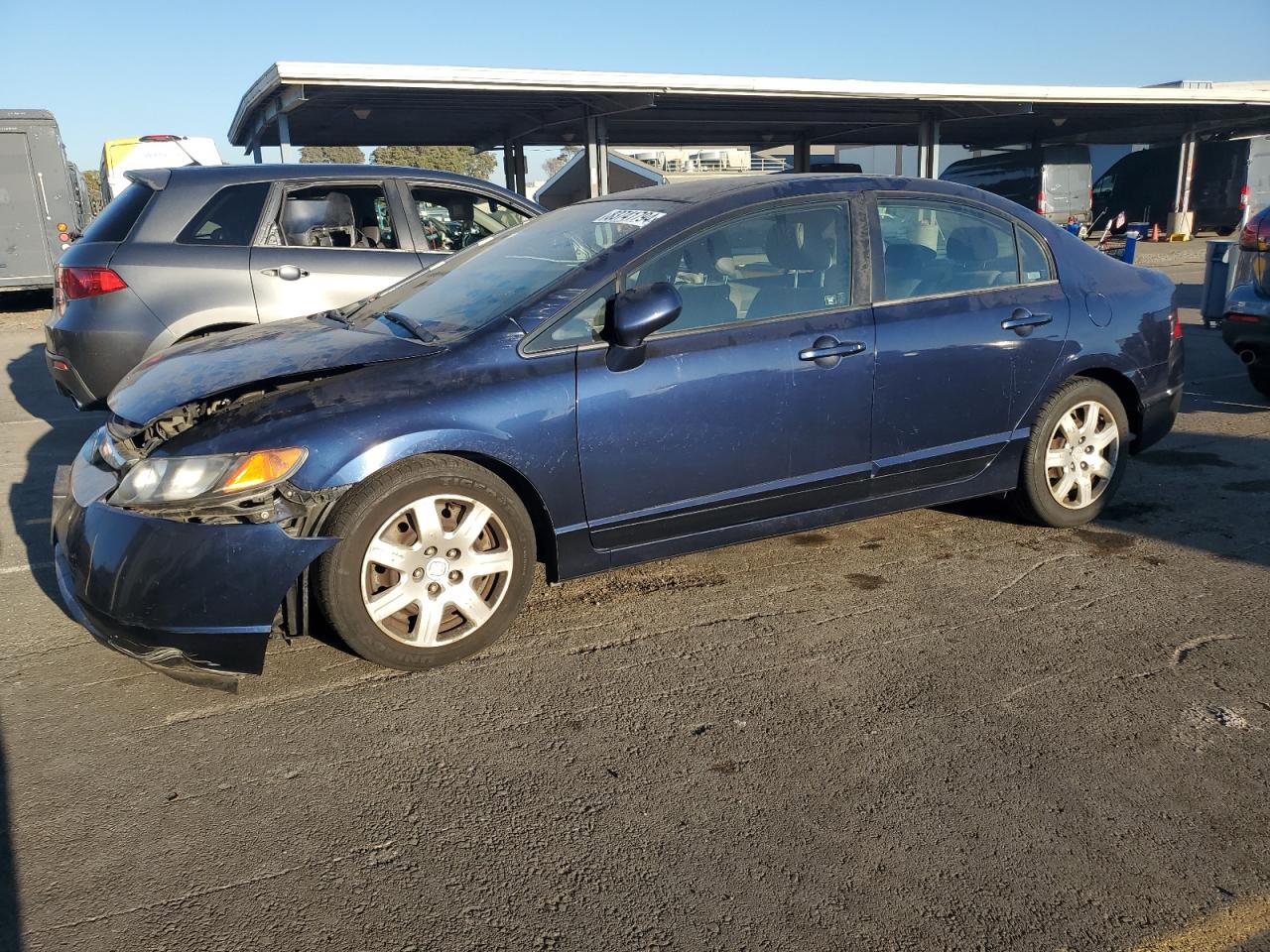 Lot #3032988008 2007 HONDA CIVIC LX