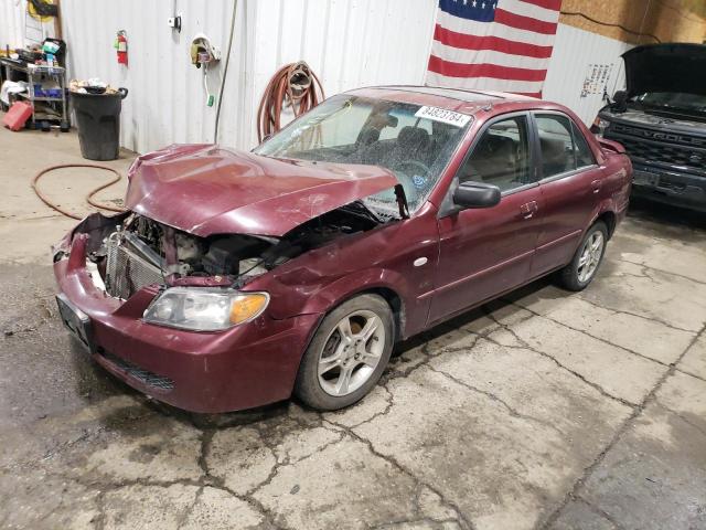 MAZDA PROTEGE DX 2003 maroon sedan 4d gas JM1BJ226X31140669 photo #1