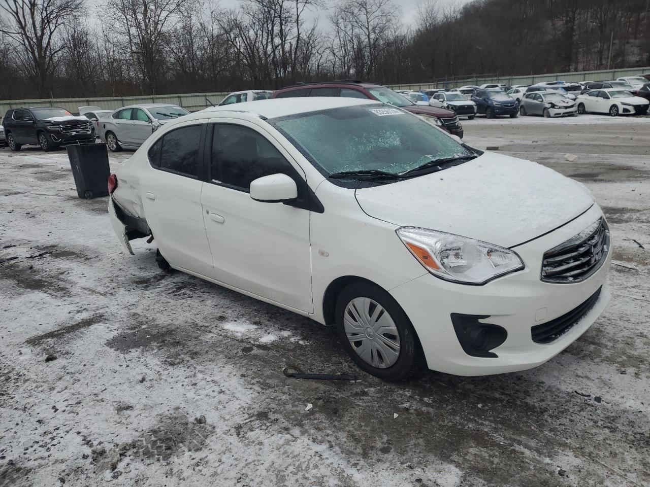 Lot #3025946994 2017 MITSUBISHI MIRAGE