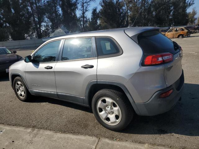 JEEP CHEROKEE S 2016 silver  gas 1C4PJLAB9GW297421 photo #3