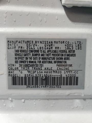 2024 NISSAN SENTRA SV - 3N1AB8CV4RY351701