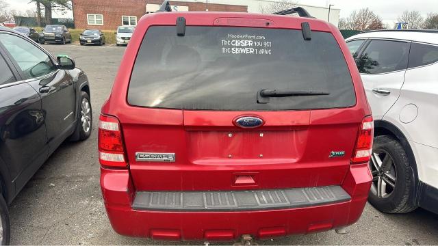 FORD ESCAPE XLT 2010 red  Flexible Fuel 1FMCU0DG6AKD18182 photo #3