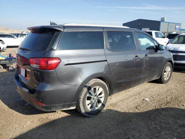 KIA SEDONA LX 2017 gray  gas KNDMB5C11H6251261 photo #4