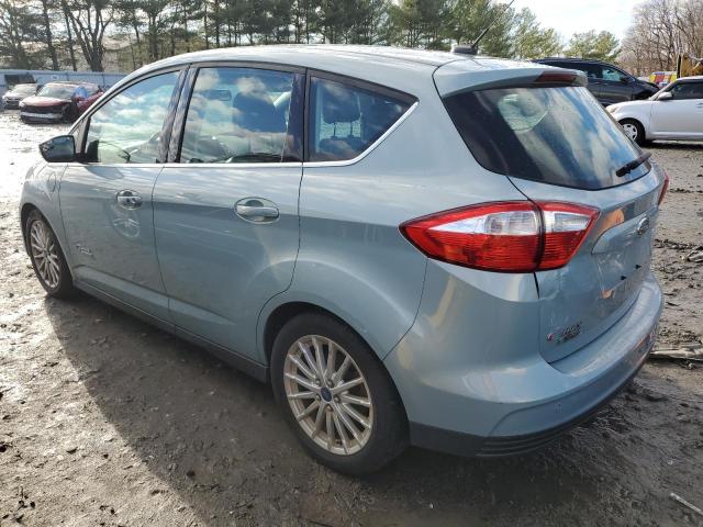 FORD C-MAX PREM 2013 turquoise  hybrid engine 1FADP5CU1DL507704 photo #3