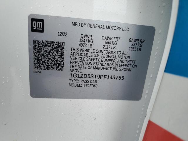 2023 CHEVROLET MALIBU LT - 1G1ZD5ST9PF143755