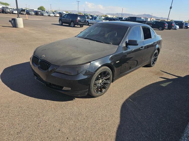 BMW 550 I 2008 black sedan 4d gas WBANW53508CT50647 photo #3