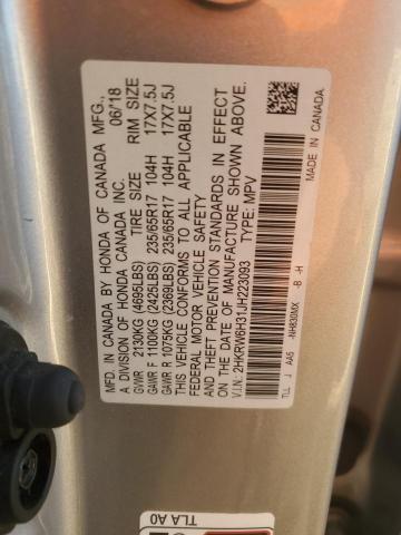 2018 HONDA CR-V 2HKRW6H31JH223093