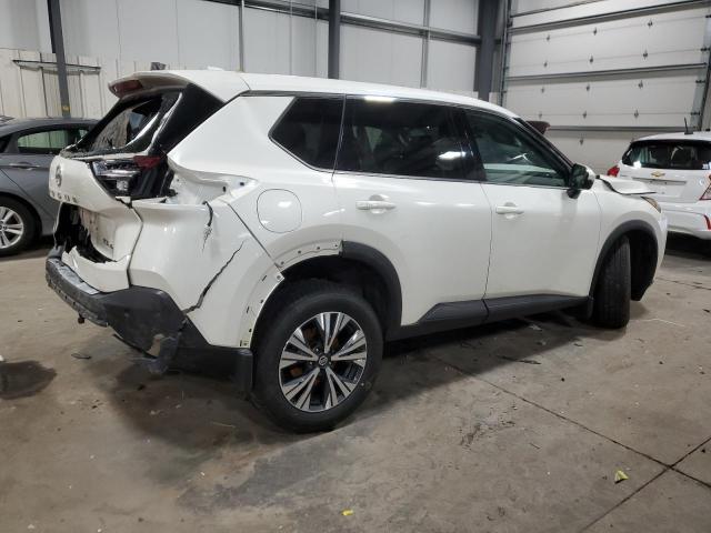 NISSAN ROGUE SV 2021 white  gas 5N1AT3BBXMC840525 photo #4