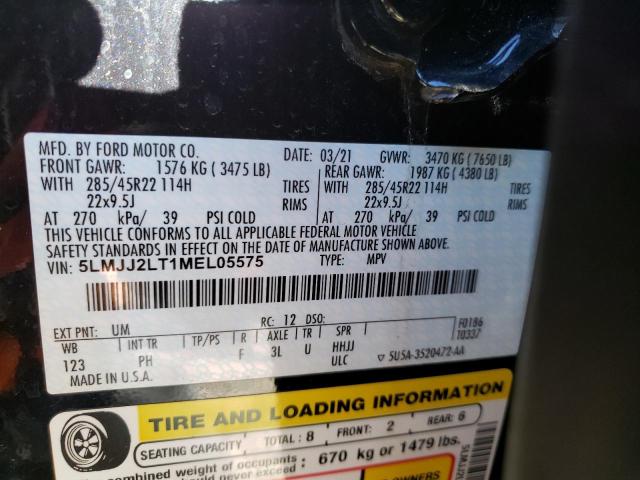 2021 LINCOLN NAVIGATOR - 5LMJJ2LT1MEL05575