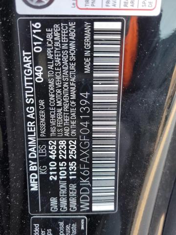 2016 MERCEDES-BENZ SL400 WDDJK6FAXGF041394