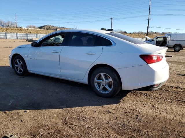 CHEVROLET MALIBU LS 2016 white sedan 4d gas 1G1ZB5ST5GF242627 photo #3