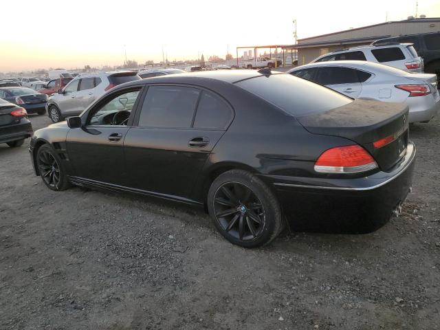 BMW 745 LI 2003 black  gas WBAGN63413DR10879 photo #3