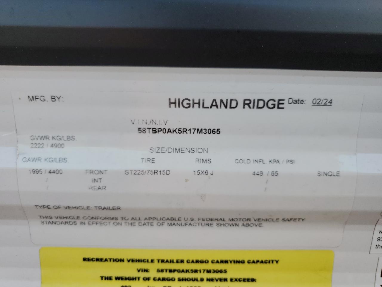 Lot #3024276836 2024 HTHU OPEN RANGE