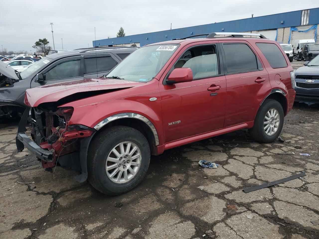 Lot #3033050003 2008 MERCURY MARINER PR