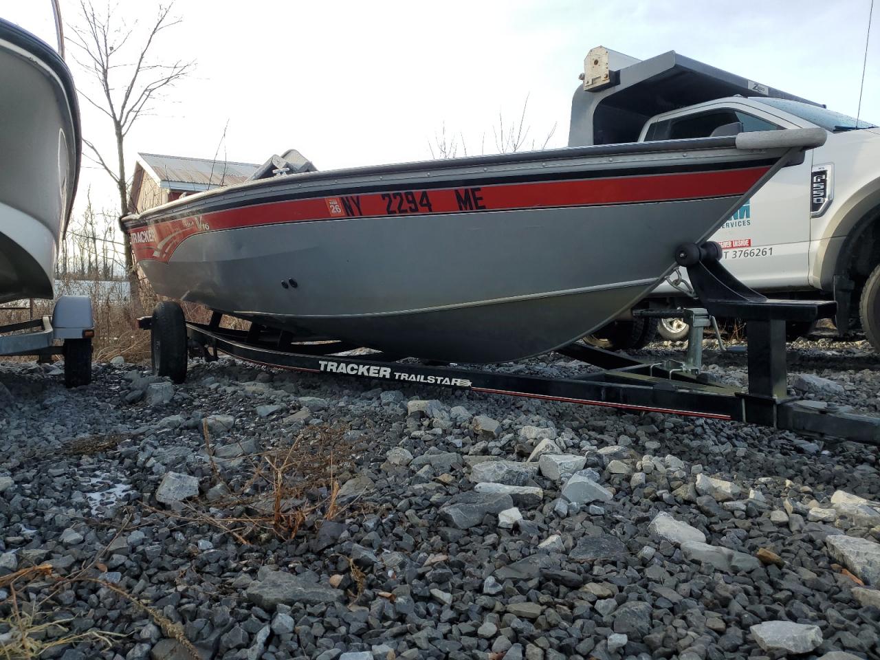 Lot #3052356616 2007 BOAT W/TRAILER