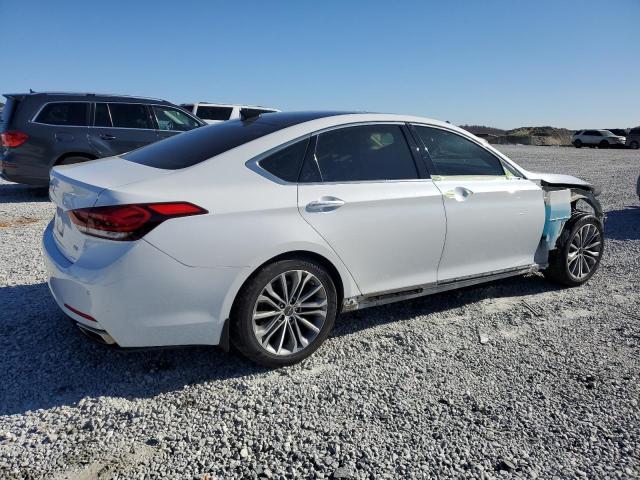 GENESIS G80 BASE 2017 white  gas KMHGN4JE7HU193202 photo #4