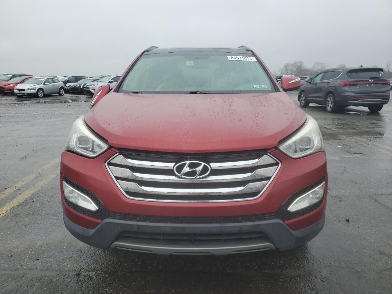 Lot #3041981197 2014 HYUNDAI SANTA FE S