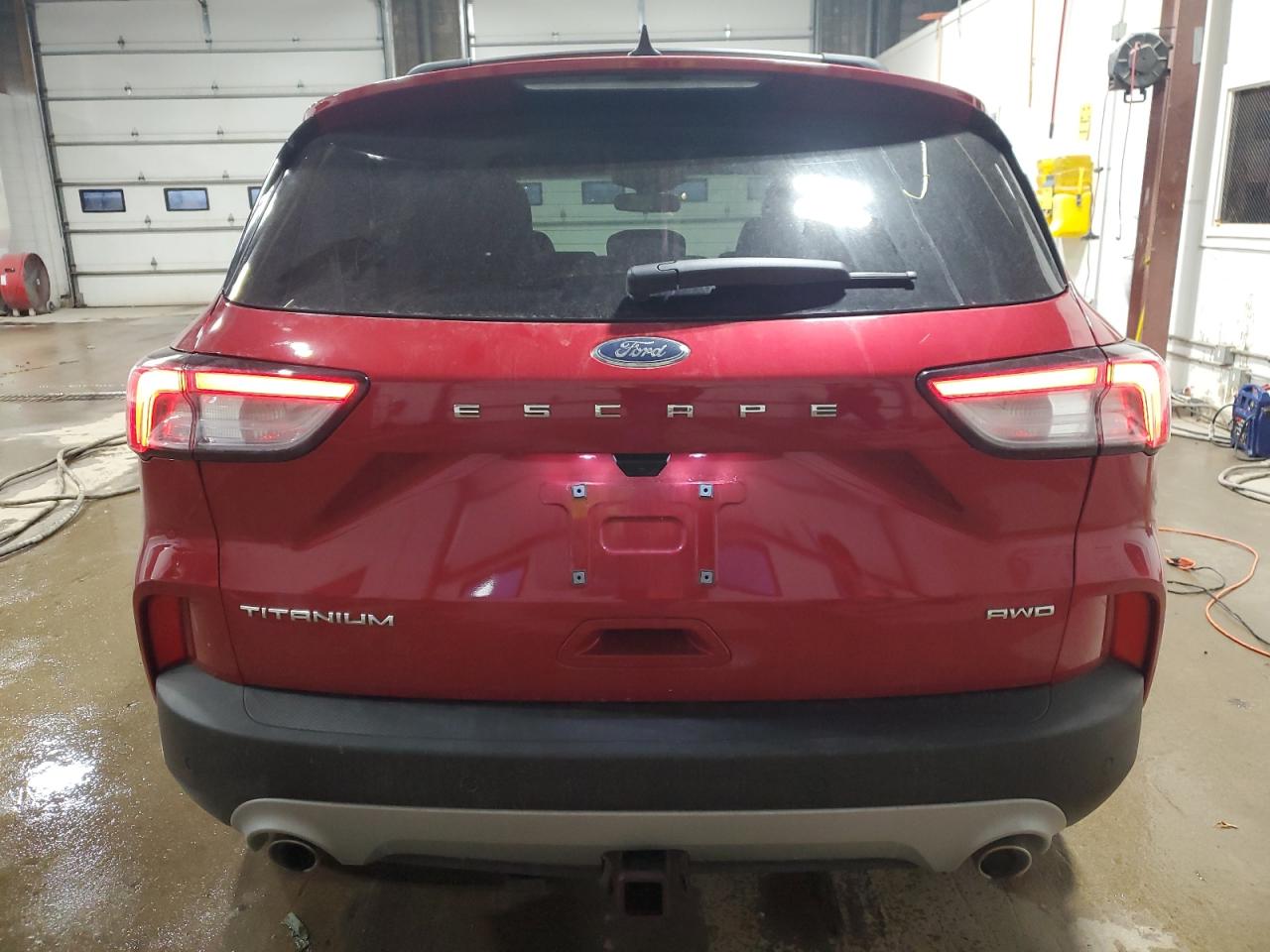 Lot #3045586657 2022 FORD ESCAPE TIT