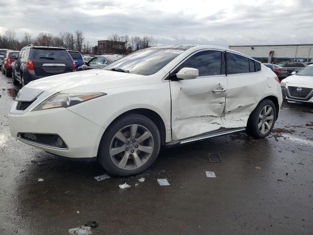 ACURA ZDX ADVANC 2010 white  gas 2HNYB1H6XAH500735 photo #1