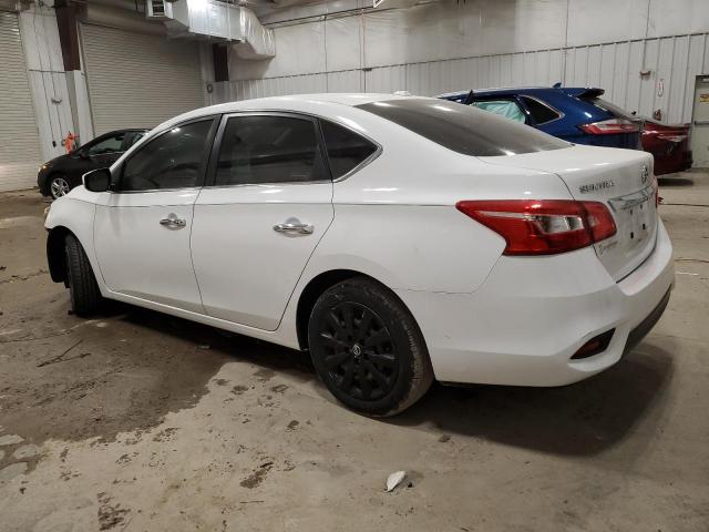 NISSAN SENTRA S 2017 white  gas 3N1AB7AP7HY332315 photo #3