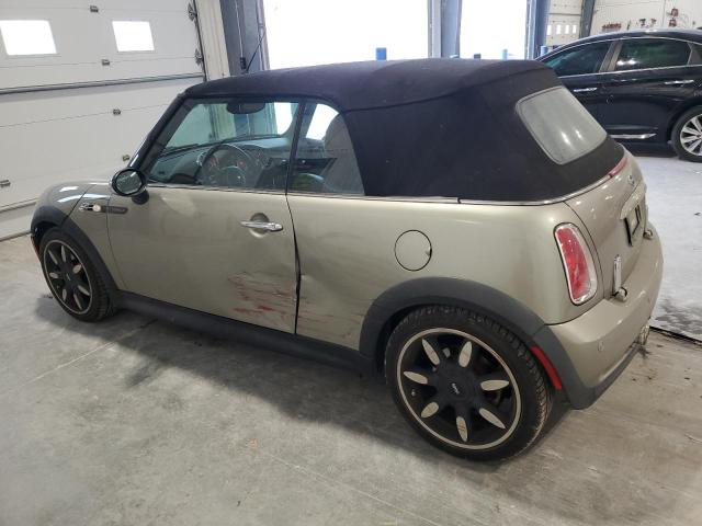 MINI COOPER S 2008 cream  gas WMWRH335X8TL96812 photo #3