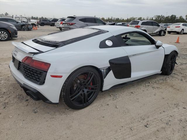 AUDI R8 2022 white  gas WUACEAFX2N7900201 photo #4