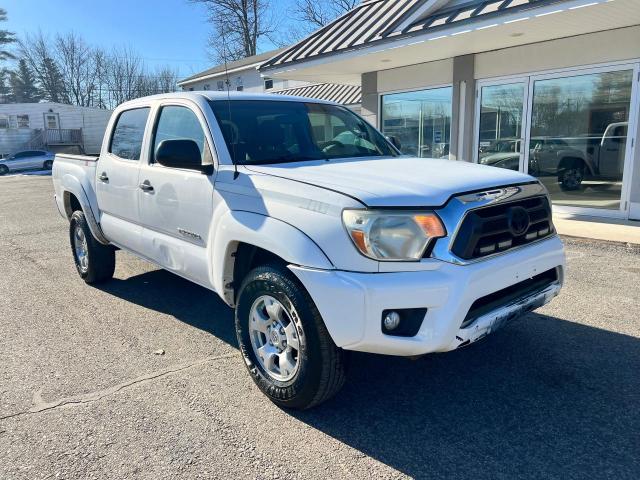 TOYOTA TACOMA DOU 2015 white crew pic gas 3TMLU4EN0FM169972 photo #1