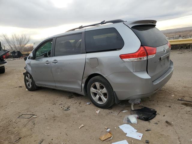 TOYOTA SIENNA LE 2011 silver sports v gas 5TDKK3DC4BS046679 photo #3