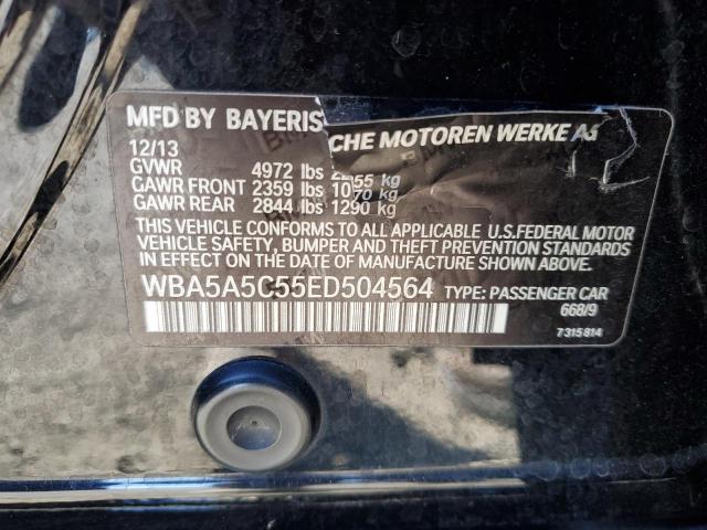 VIN WBA5A5C55ED504564 2014 BMW 5 SERIES no.12