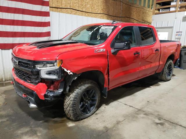 CHEVROLET SILVERADO 2022 red  Gasoline 3GCPDFEK2NG608055 photo #1