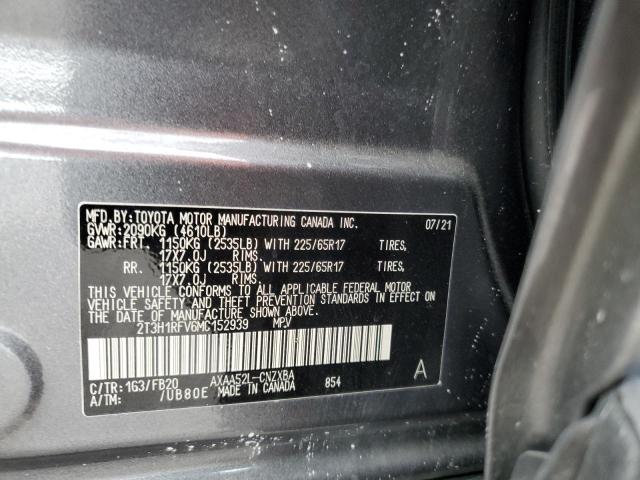 2021 TOYOTA RAV4 LE - 2T3H1RFV6MC152939