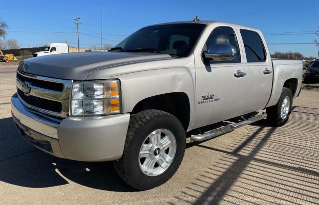 CHEVROLET SILVERADO 2007 tan crew pic gas 2GCEC13C671539097 photo #3