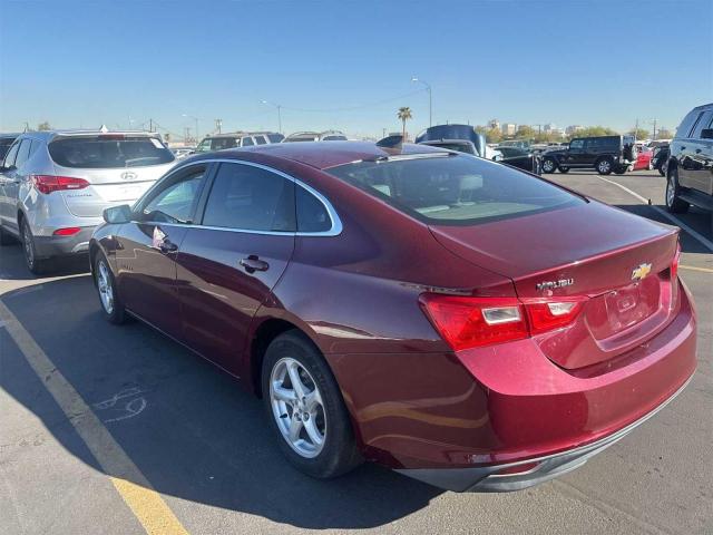 CHEVROLET MALIBU LS 2016 burgundy sedan 4d gas 1G1ZB5ST2GF253441 photo #4